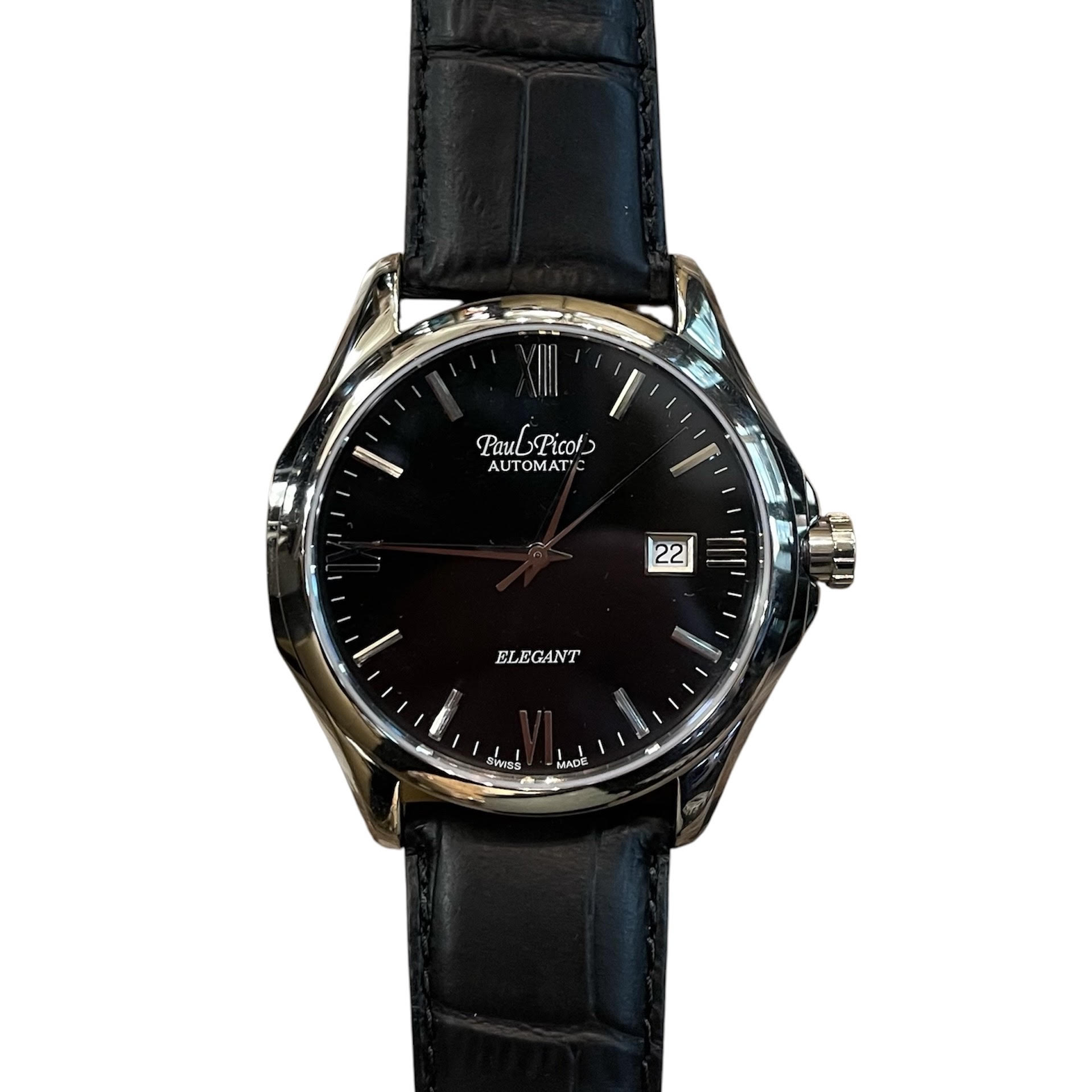 Paul Picot Black Elegant Automatico  Cod: 9253SG
